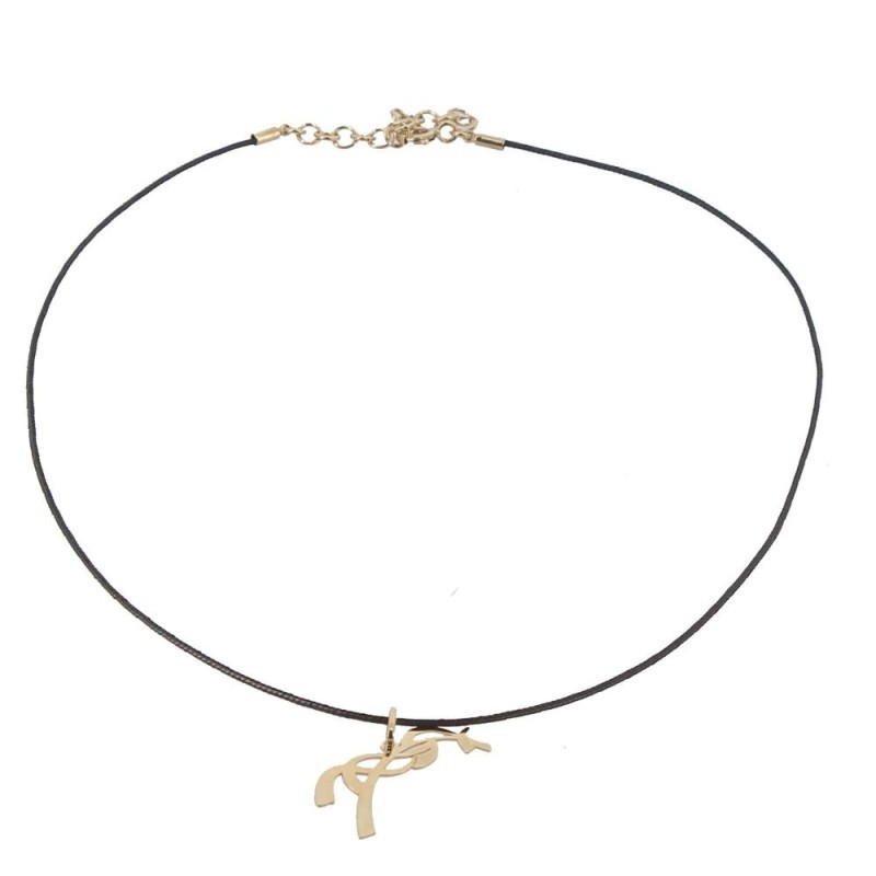 Collier PENELOPE "Ã©questre"  DorÃ©