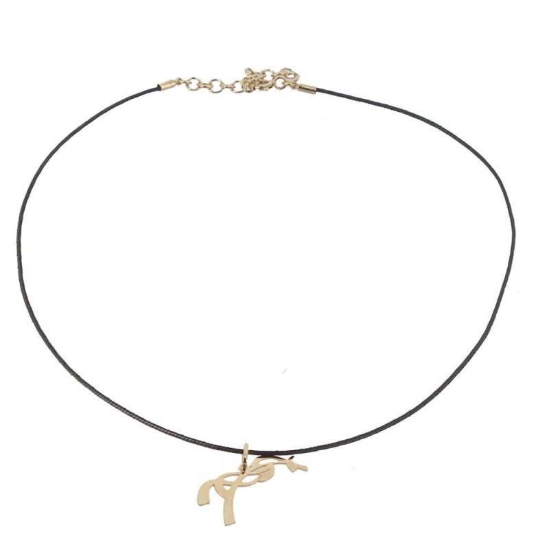 Collier PENELOPE "Ã©questre"  DorÃ©