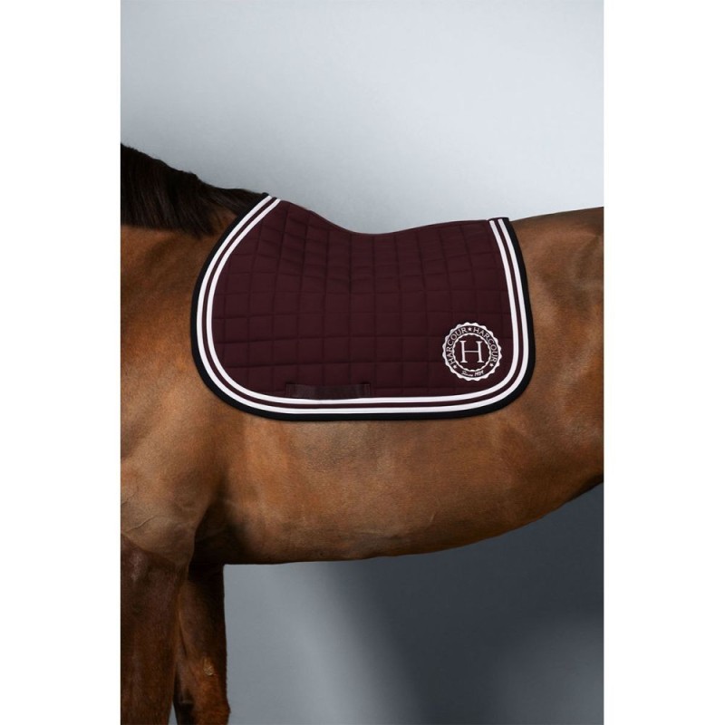 Soft Tapis de selle Aubergine