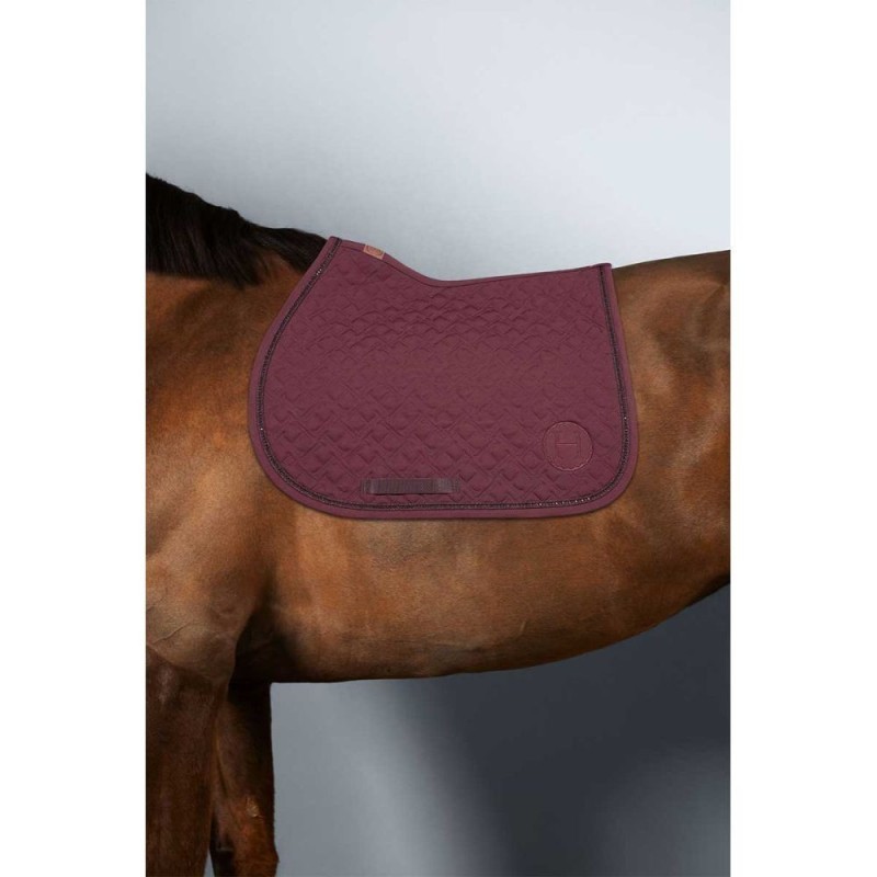 Saphir Tapis de Selle Aubergine
