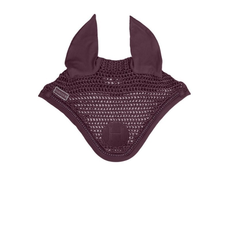 Fablir Bonnet Cheval Aubergine