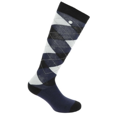 Chaussettes EQUITHÃˆME - Girly  Marine