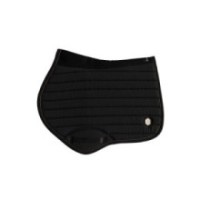 Donatello Tapis de selle amortissant Latex Noir