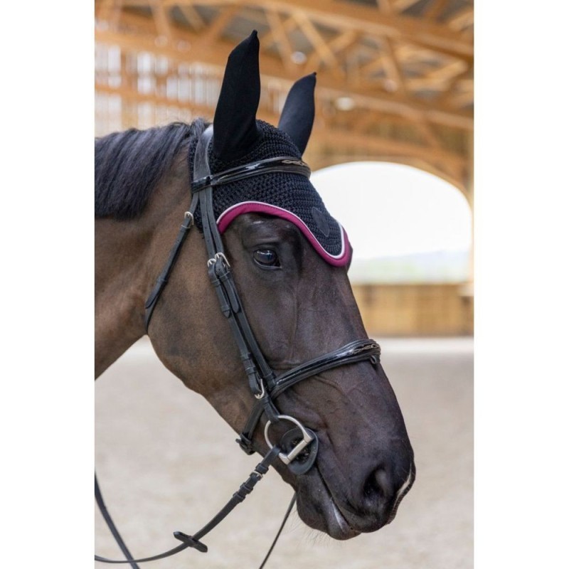 Dynax Bonnet Cheval Noir/Burgu