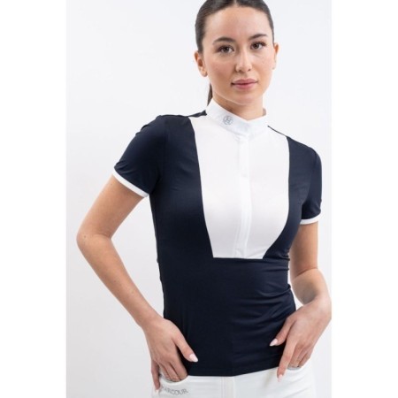 Shine Polo de concours Marine