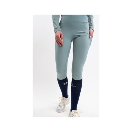 Louna Legging Full Seat Grey Green