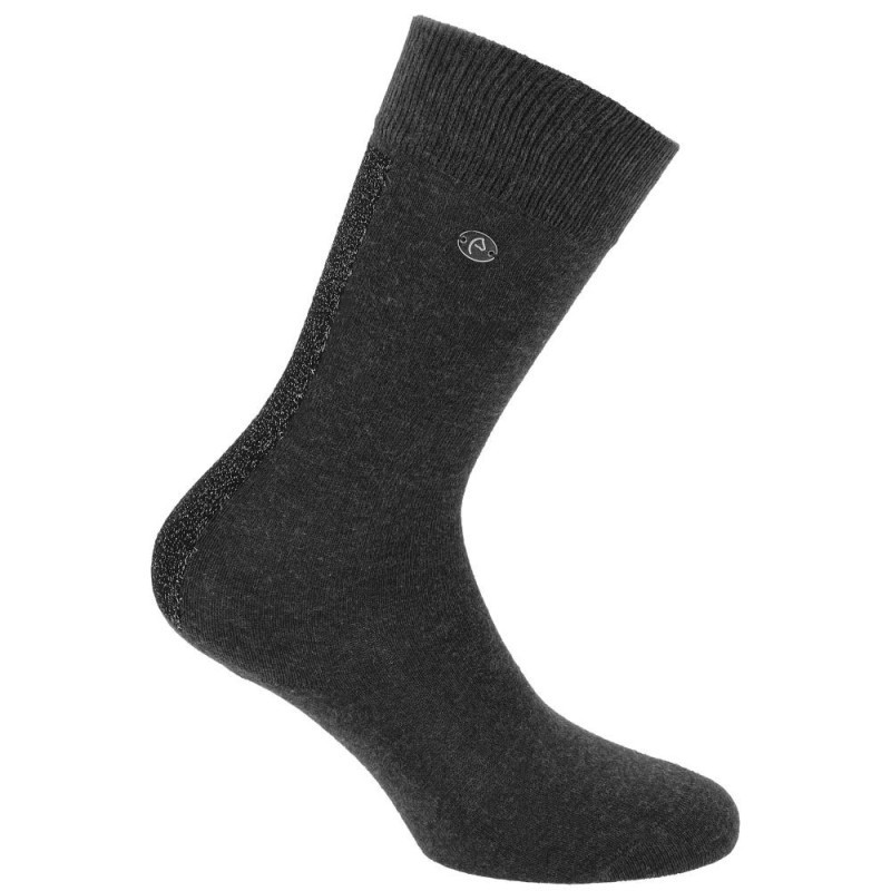 Chaussettes EQUITHÃˆME - Victoire Noir