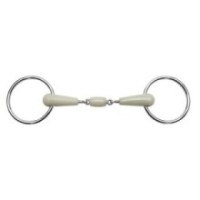 Mors 2 anneaux FEELING - Flexi double brisure 125 mm
