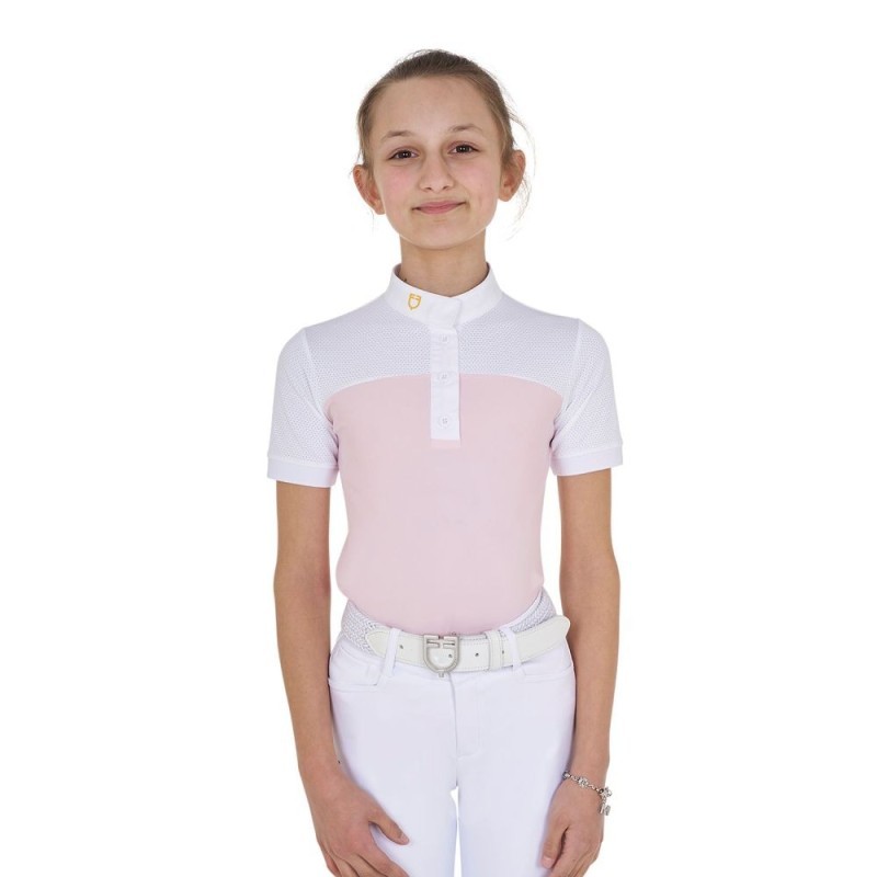 Polo Enfant EQUESTRO Rose