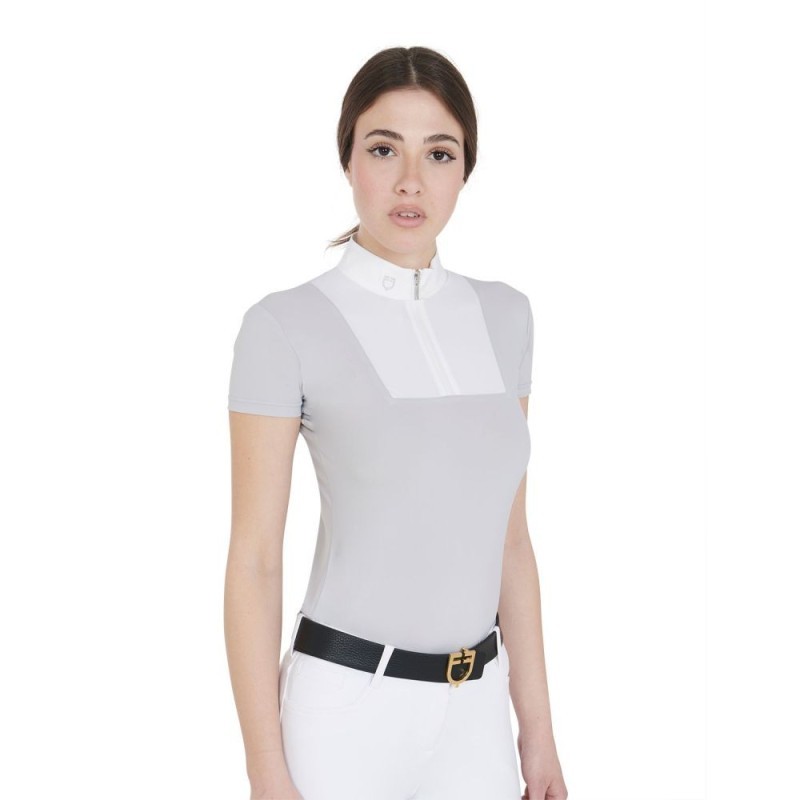 Polo EQUESTRO Gris