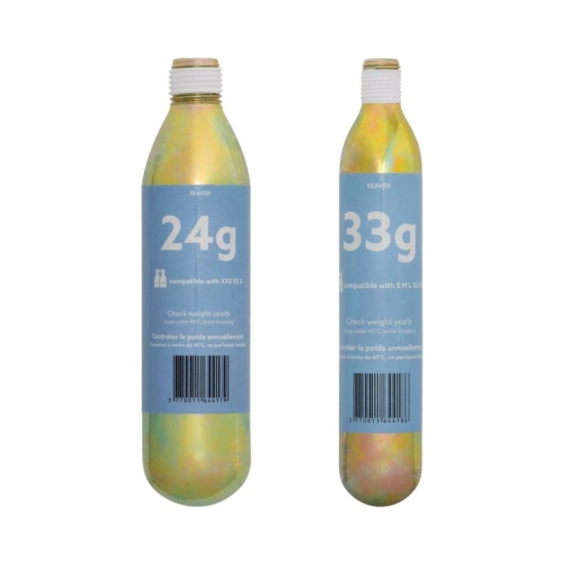 Cartouche gilet aibags Seaver 33g