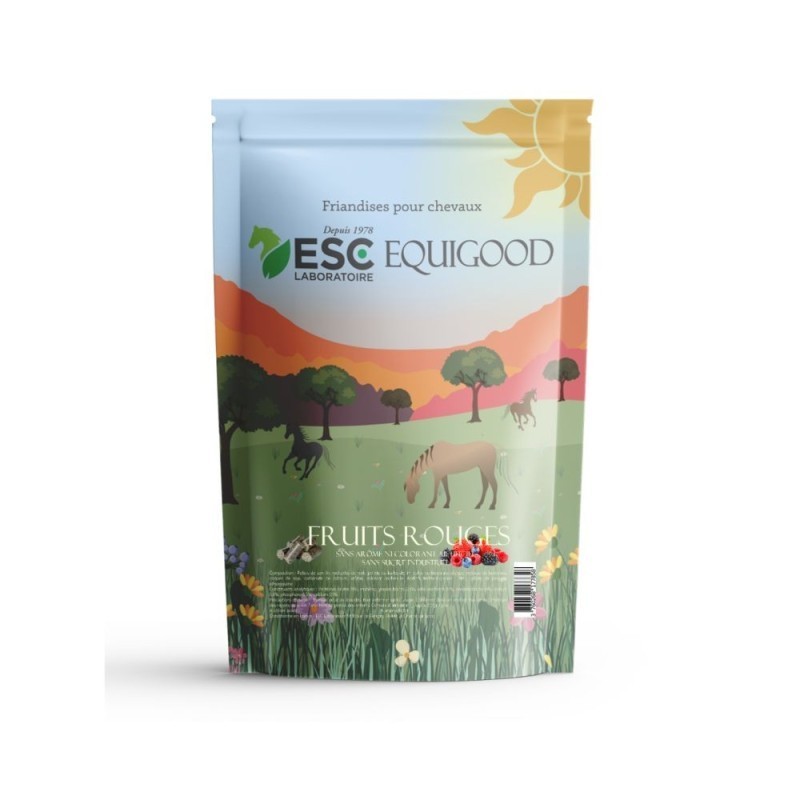 EQUIGOOD Fruits Rouges â€“ Friandises pour chevaux