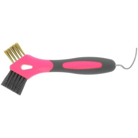 Cure-pieds brosse mÃ©tal Rose HIPPOTONIC - 3-en-1