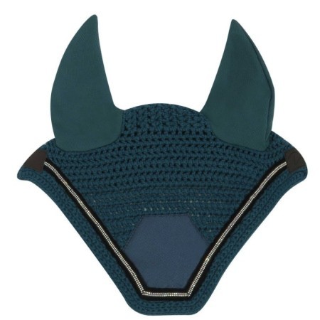 Bonnet chasse mouche EQUITHEME - Domino Bleu