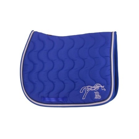 Tapis de selle Point Sellier Classique - Bleu Roi & Marine PailletÃ©