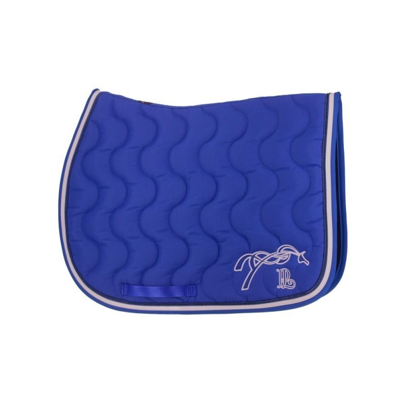Tapis de selle Point Sellier Classique - Bleu Roi & Marine PailletÃ©