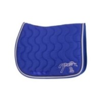 Tapis de selle Point Sellier Classique - Bleu Roi & Marine PailletÃ©