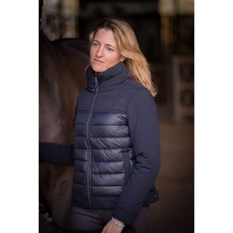 Veste PENELOPE "Edelweiss" Marine