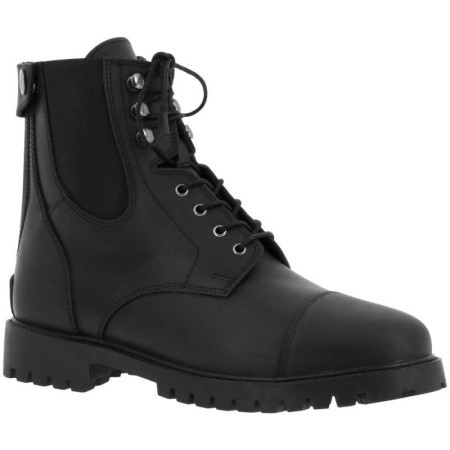 Boots lacets/zip NORTON - Vauvert Noir