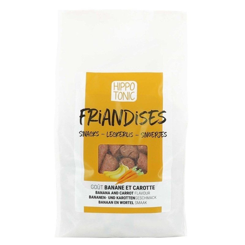 Friandises HIPPOTONIC, goÃ»t banane et carotte 1kg