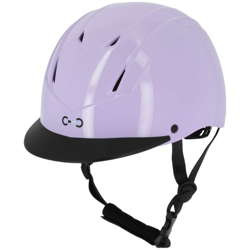 Casque RIDING WORLD - Topy Lilas