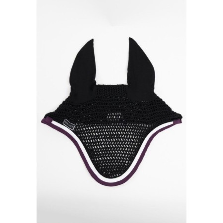 Feeby Bonnet Cheval - Black/Dark purple
