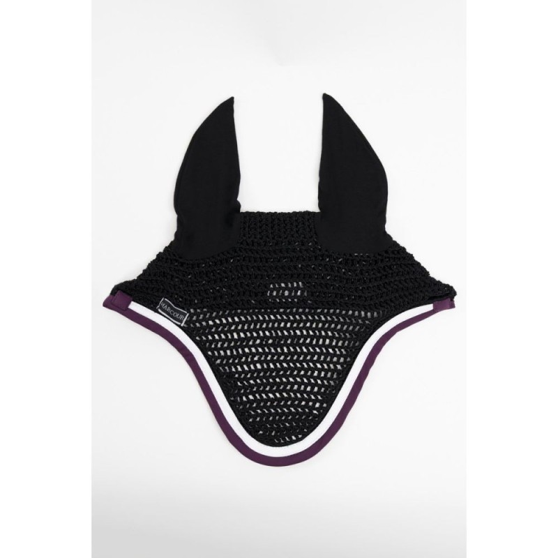 Feeby Bonnet Cheval - Black/Dark purple