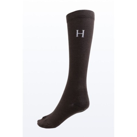 Aiko Chaussettes (x3 paires) Brun/ Noir/Tartan
