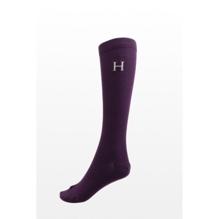 Aiko Chaussettes (x3 paires) Figue/Noir/Tartan