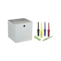 Pinceau pour sabots avec capuchon Jaune