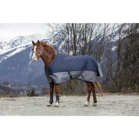 Couverture EQUITHÃˆME - TYREX 600D - DoublÃ©e polaire 0 g/mÂ²