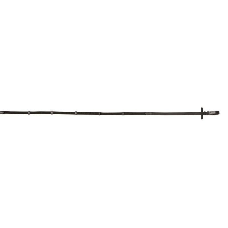 RÃªnes sangle RIDING WORLD Marron