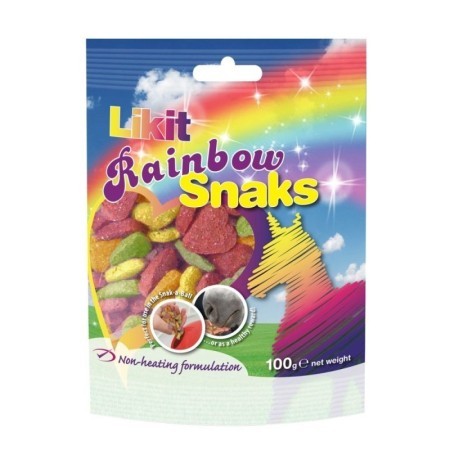 Bonbons pour chevaux LIKIT Rainbow 100g