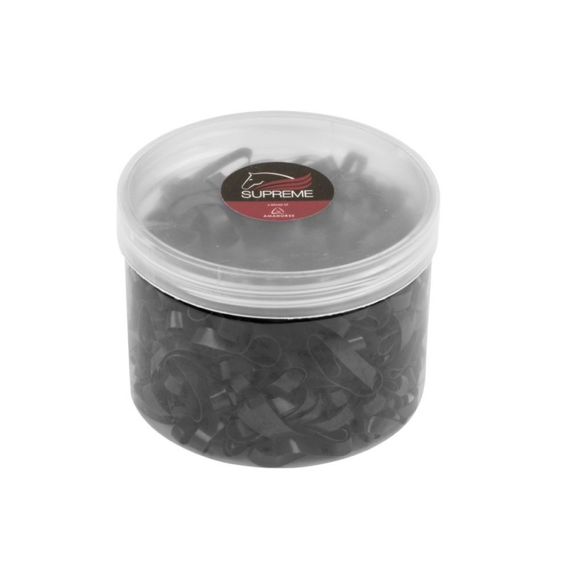 Ã‰lastiques Ã  criniÃ¨re Supreme Noir