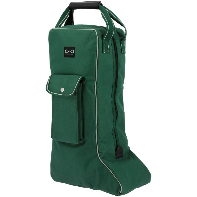 Sac Ã  bottes RIDING WORLD Vert Sapin