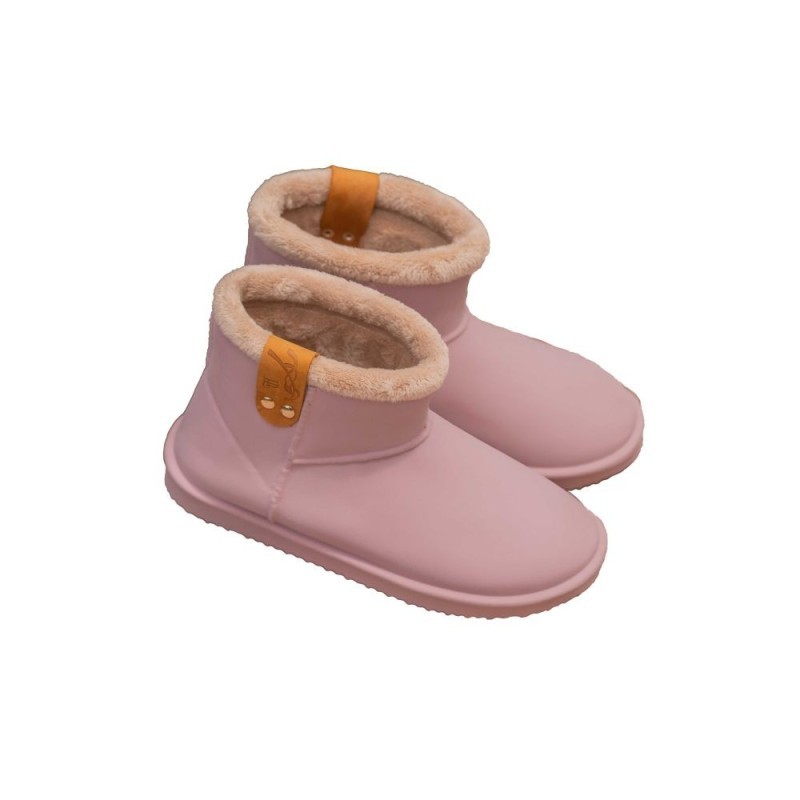 Boots EDEN BY PL fourrÃ©es Rose