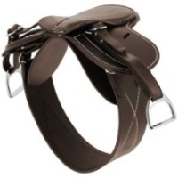 Mini-selle + sangle PONY ACADEMY Havane
