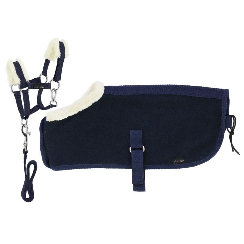 Set Mini licol+couverture PONY ACADEMY Marine