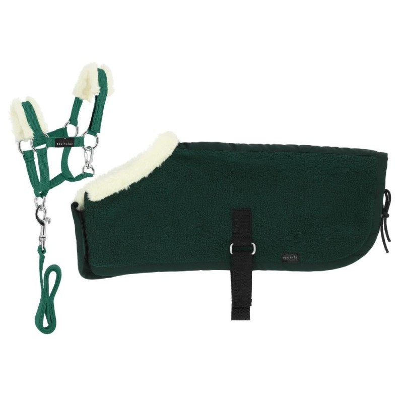 Set Mini licol+couverture PONY ACADEMY Vert