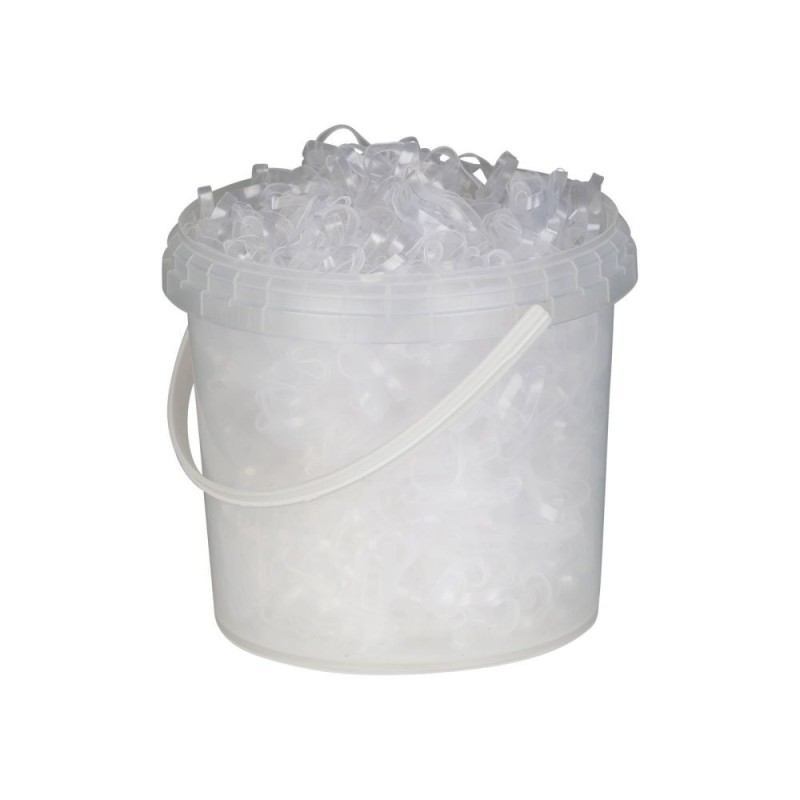 Ã‰lastiques silicone HIPPOTONIC Blanc