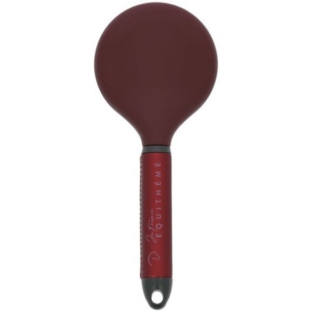 Brosse Ã  crins Je t'aime EQUITHÃˆME Bordeaux