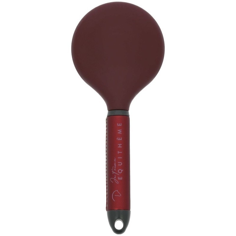 Brosse Ã  crins Je t'aime EQUITHÃˆME Bordeaux