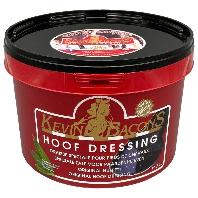 Graisse pour sabots KEVIN BACON'S - Hoof Dressing Hiver Noir 1L