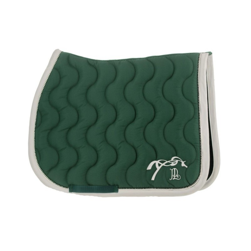 Tapis de selle PENELOPE "Diamant" Vert FoncÃ©