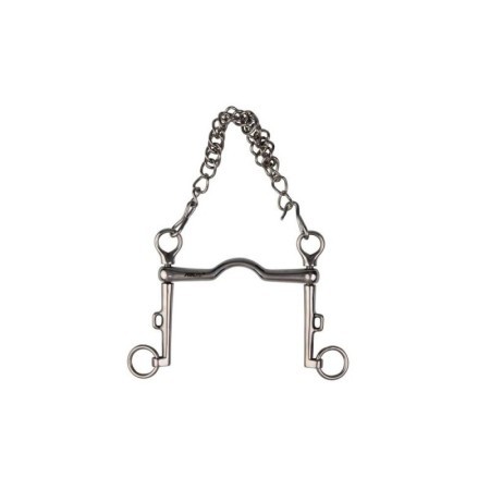 Mors de bride METALAB passage de langue