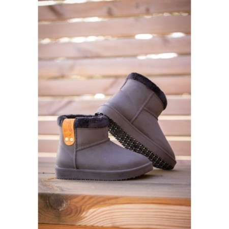 Boots EDEN BY PL fourrÃ©es Noir