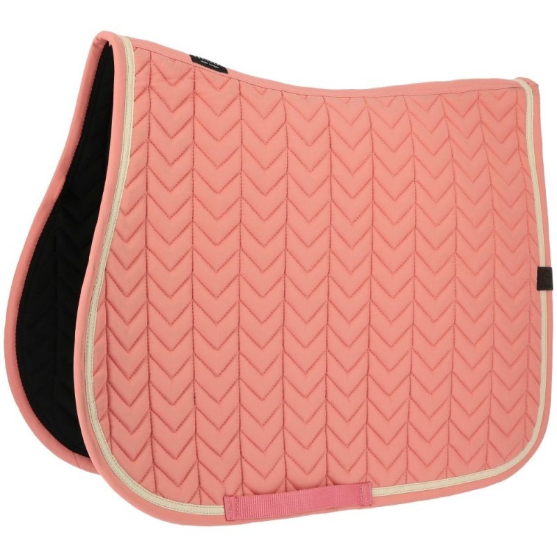 Tapis de selle EQUITHÃˆME - Softypop Saumon