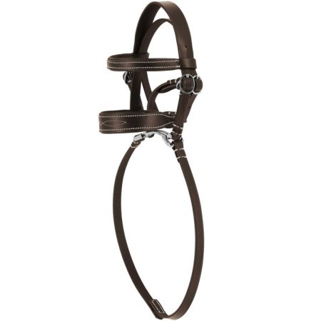 Mini-bridon PONY ACADEMY Brun