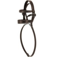 Mini-bridon PONY ACADEMY Brun